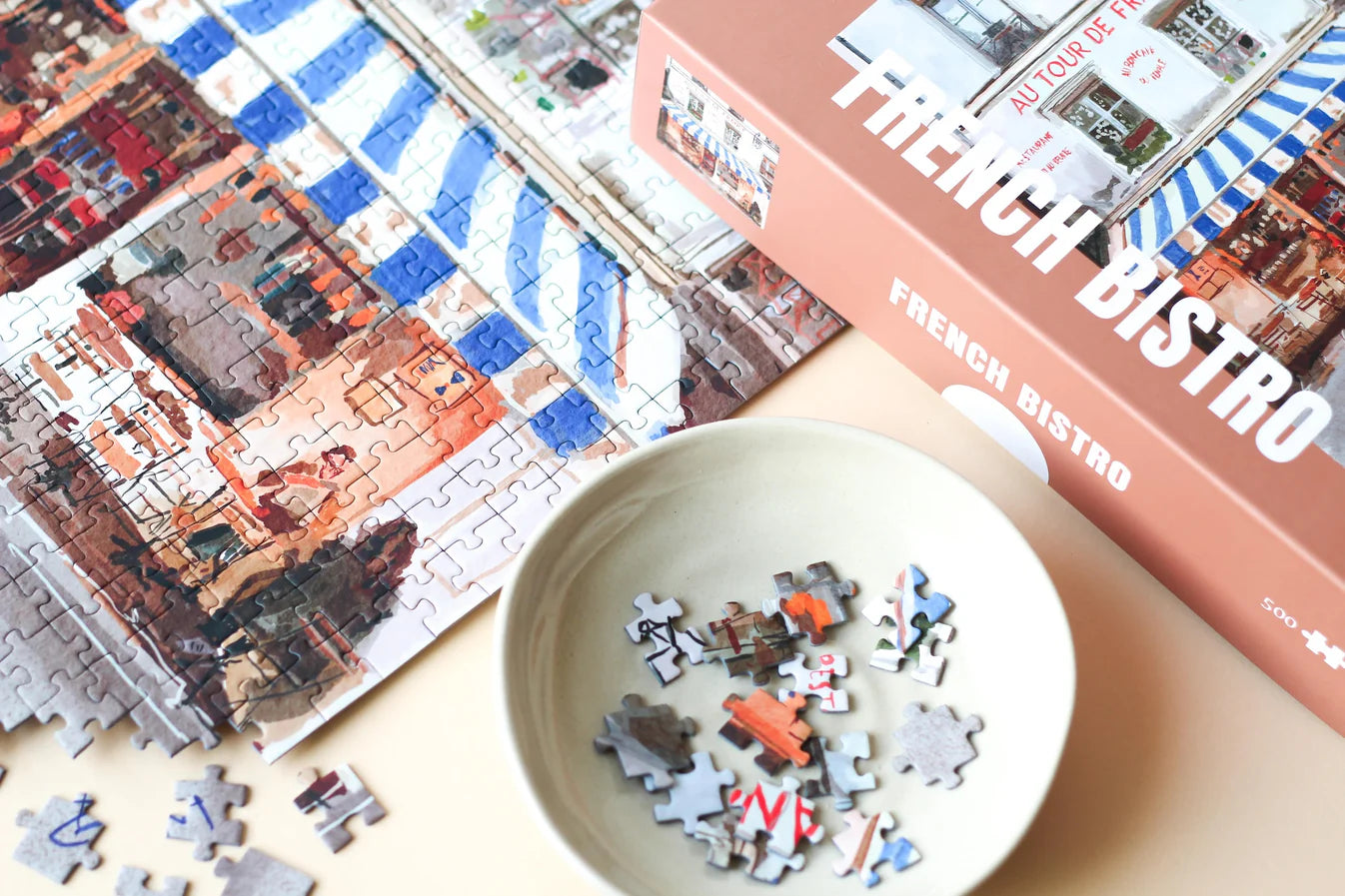 Puzzle - French Bistro - 500p - Piecely