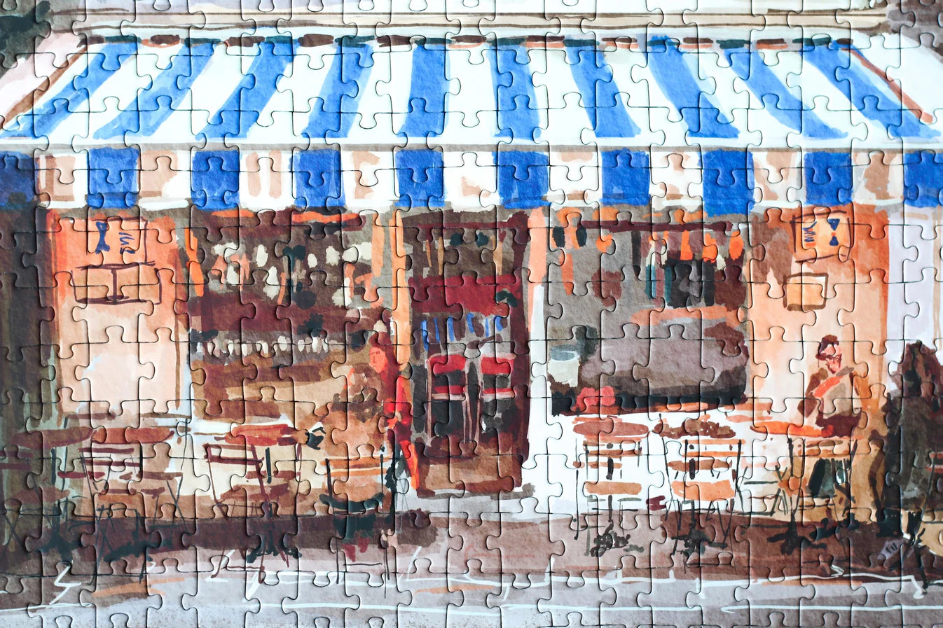 Puzzle - French Bistro - 500p - Piecely