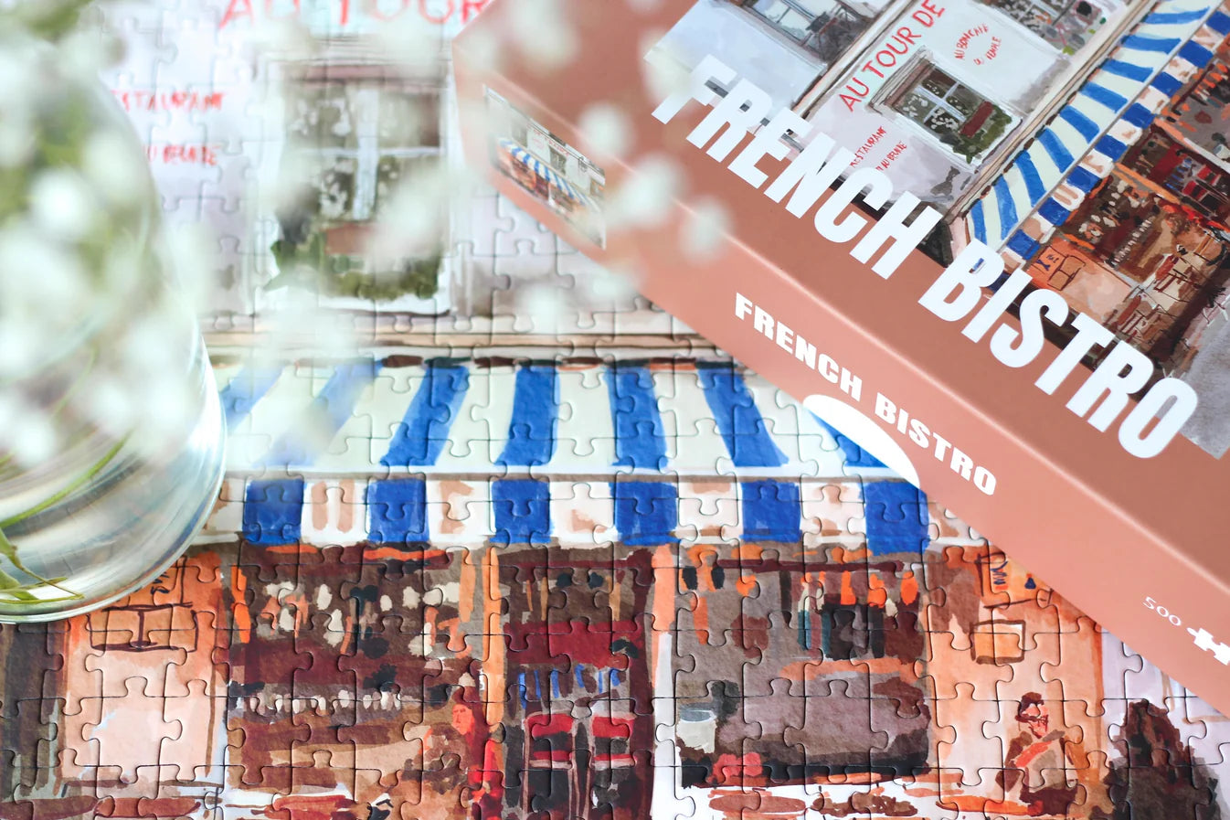 Puzzle - French Bistro - 500p - Piecely