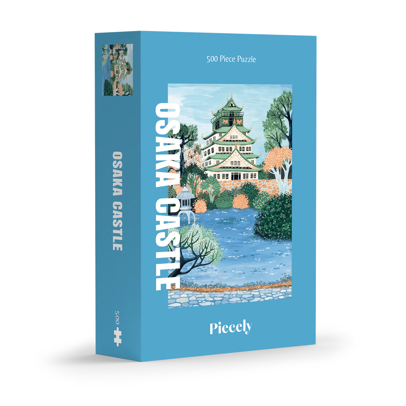 Puzzle - Osaka Castle - 1000p - Piecely