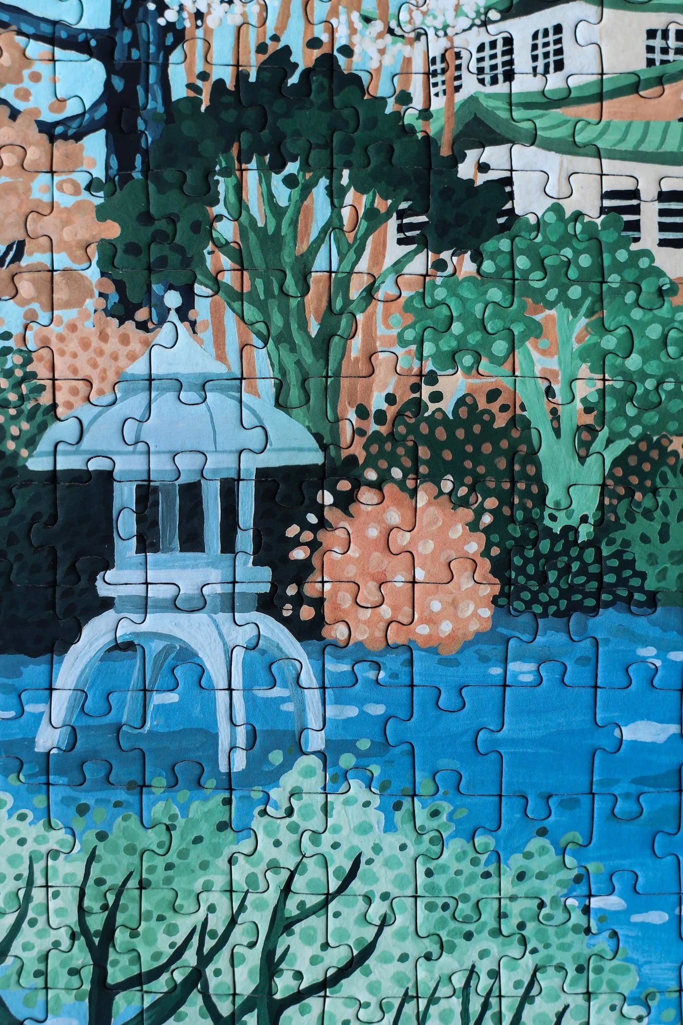 Puzzle - Osaka Castle - 1000p - Piecely