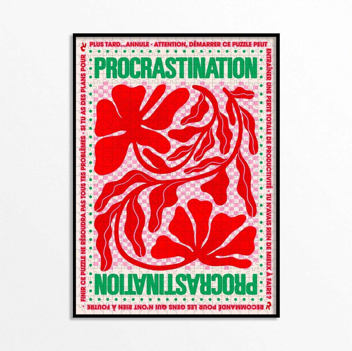 Puzzle - Procrastination - Piece & Love