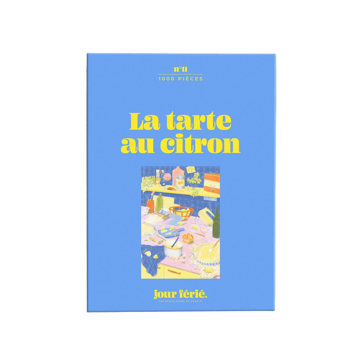 Puzzle - La tarte au citron - 1000 pièces - Jour férié