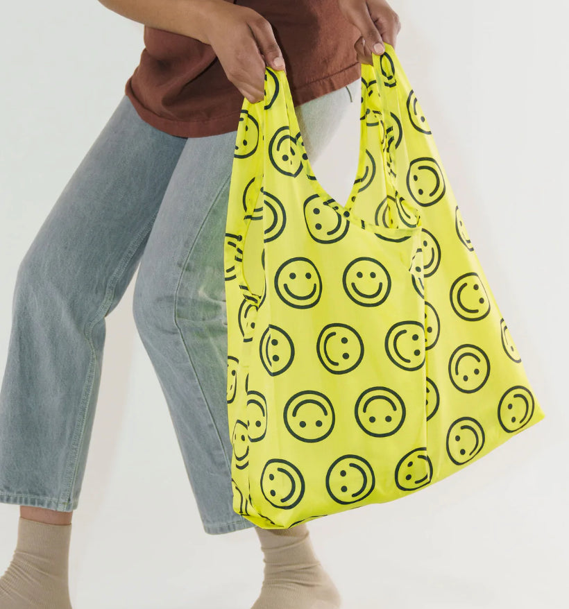 Standard Baggu - Yellow Happy - Baggu