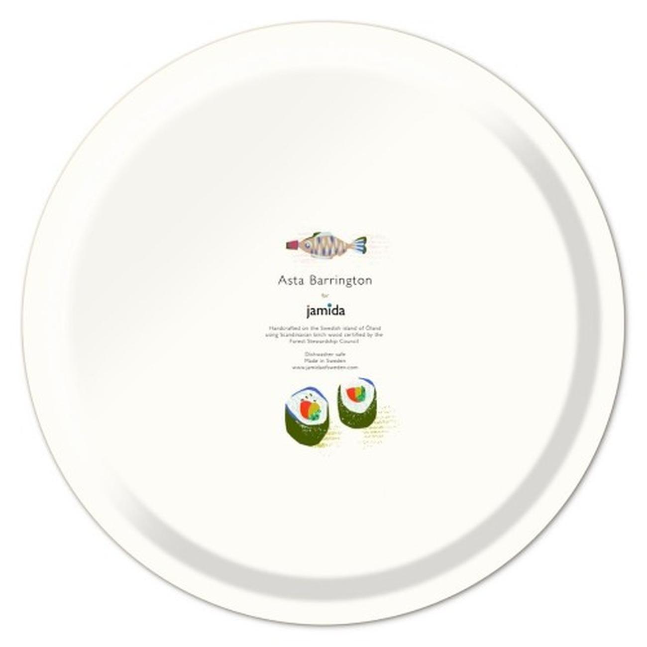 Plateau rond pour sushi - Jamida