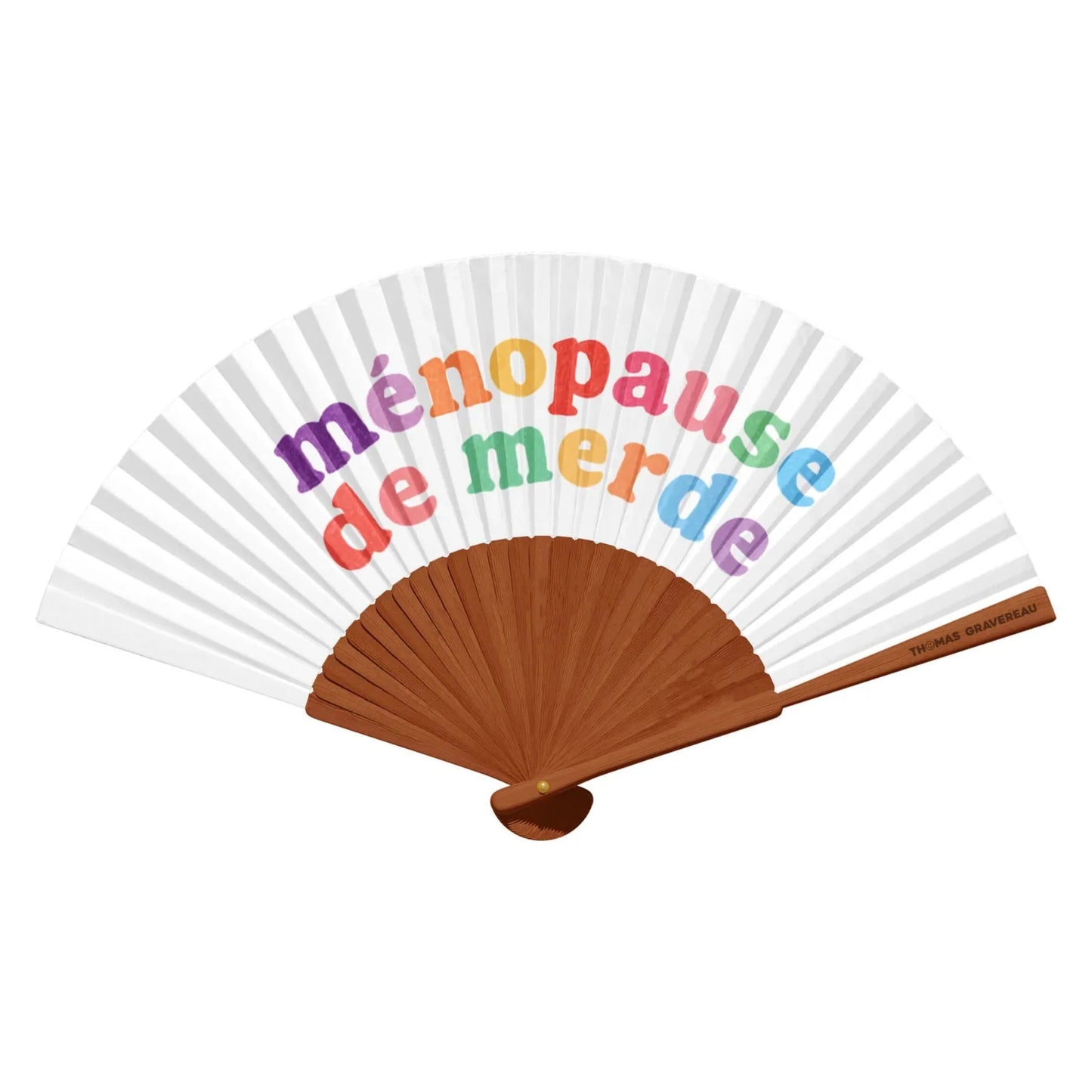 Éventail - Ménopause de merde - Cuikui