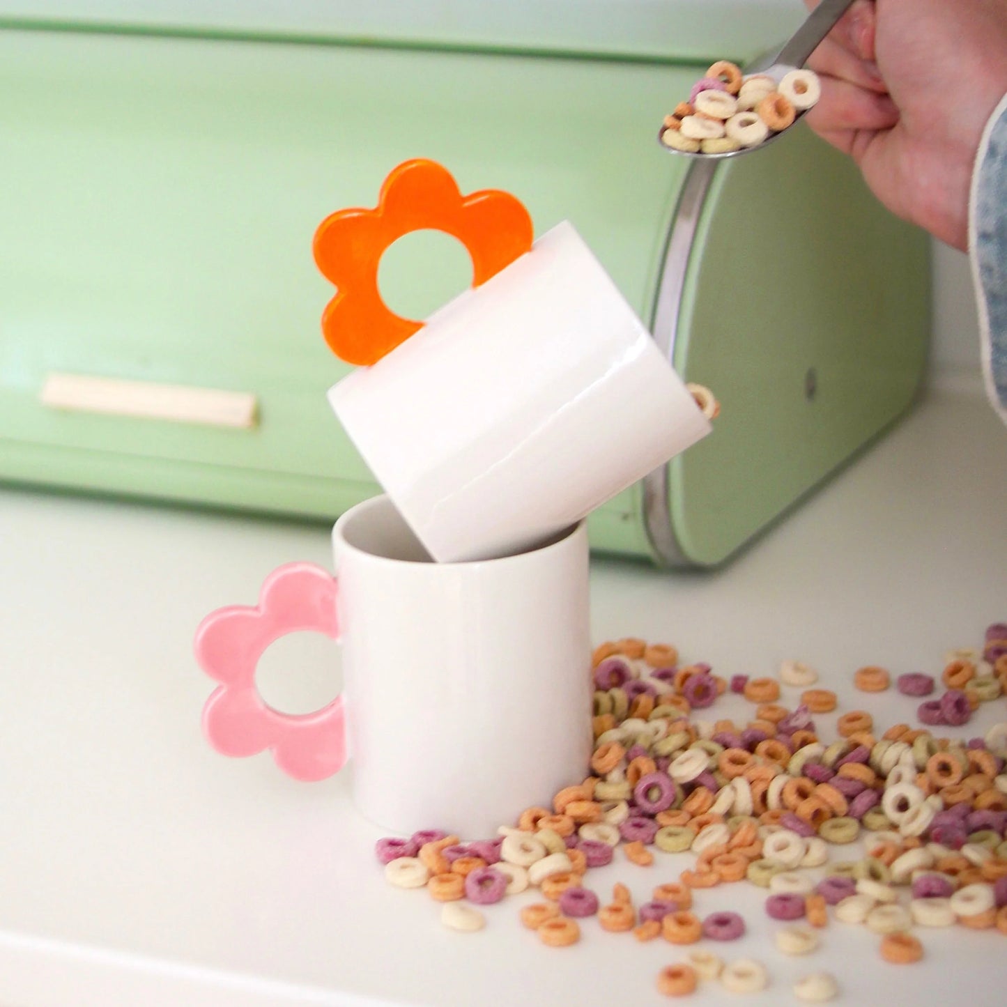 Mug - Flower pink - Fluid Market