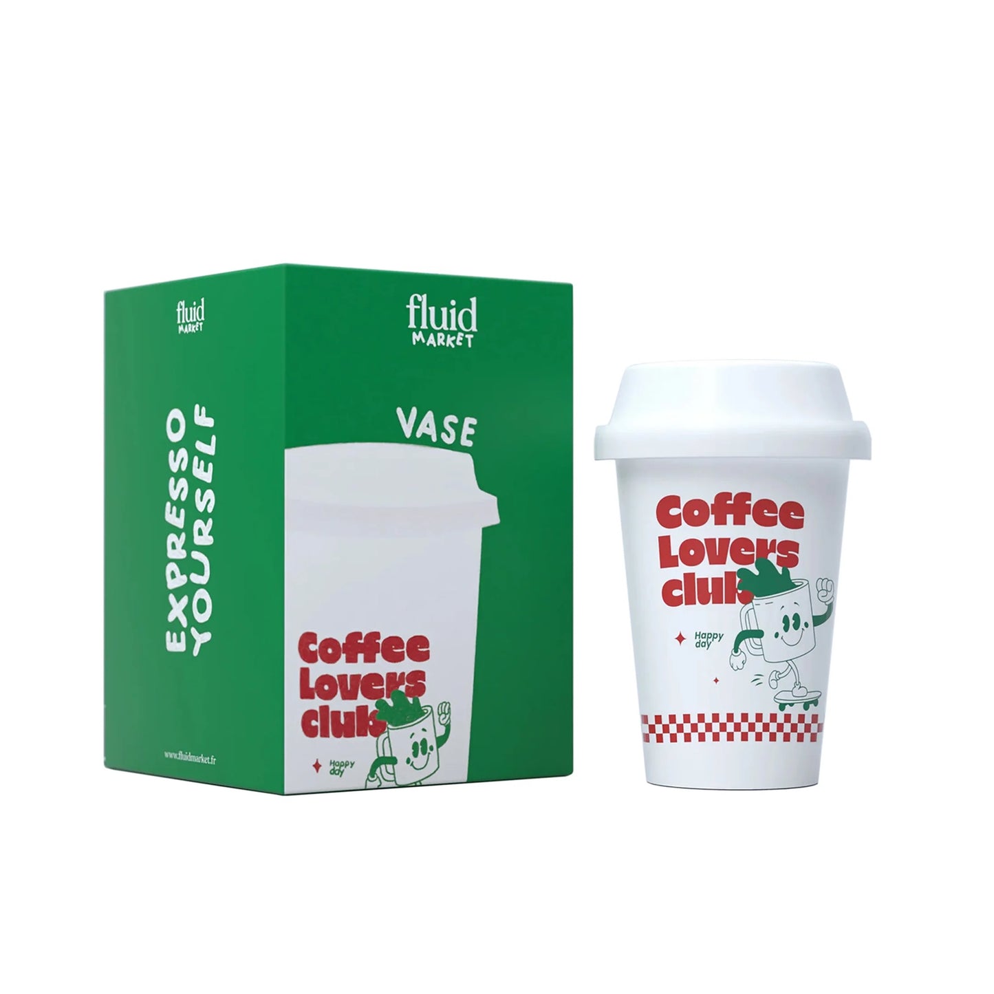 Vase Cup of coffee - fluid market