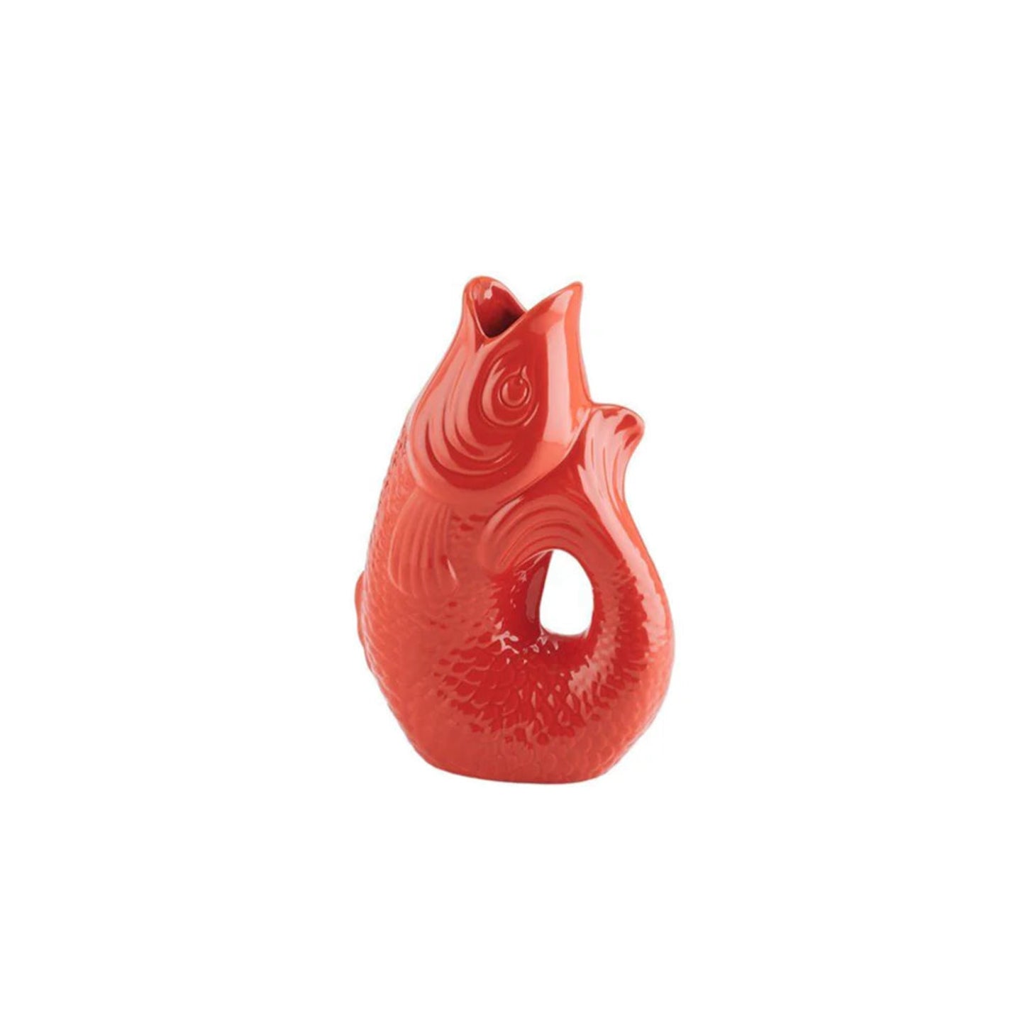 Monsieur Carafon - Fish - Vase - S - Rouge corail