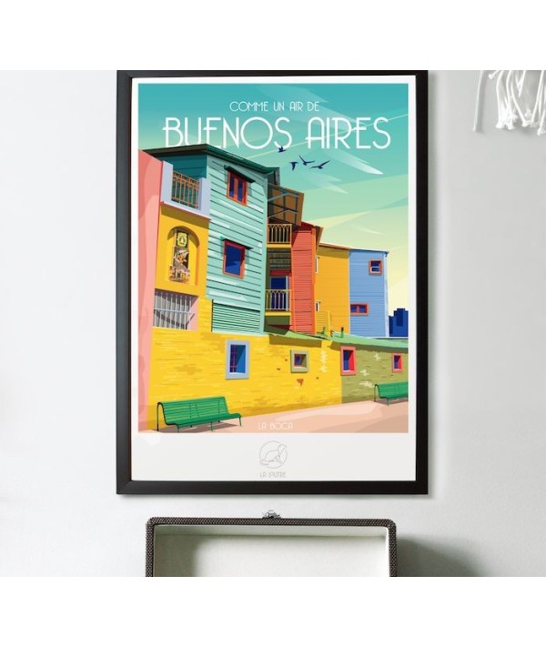 Affiche - Buenos Aires - La Loutre