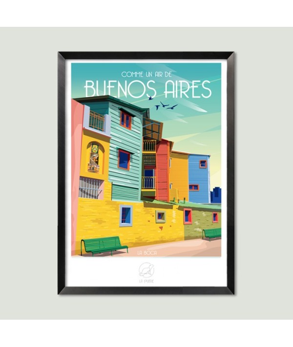 Affiche - Buenos Aires - La Loutre