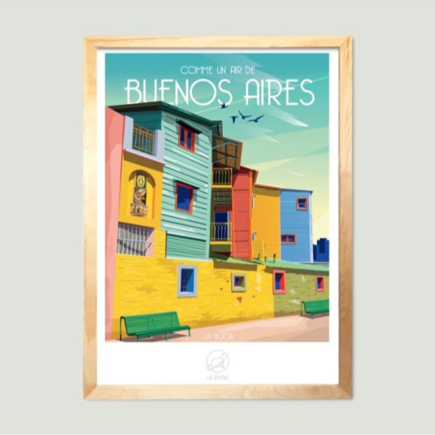 Affiche - Buenos Aires - La Loutre