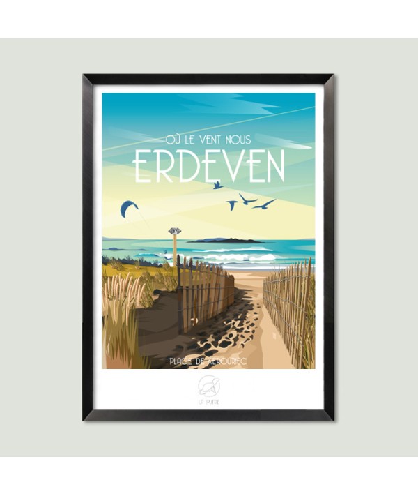 Affiche - Erdeven - La Loutre