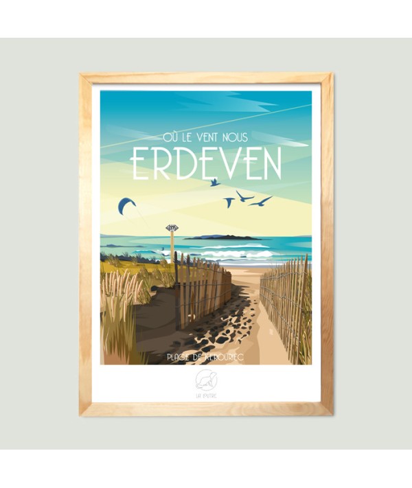 Affiche - Erdeven - La Loutre