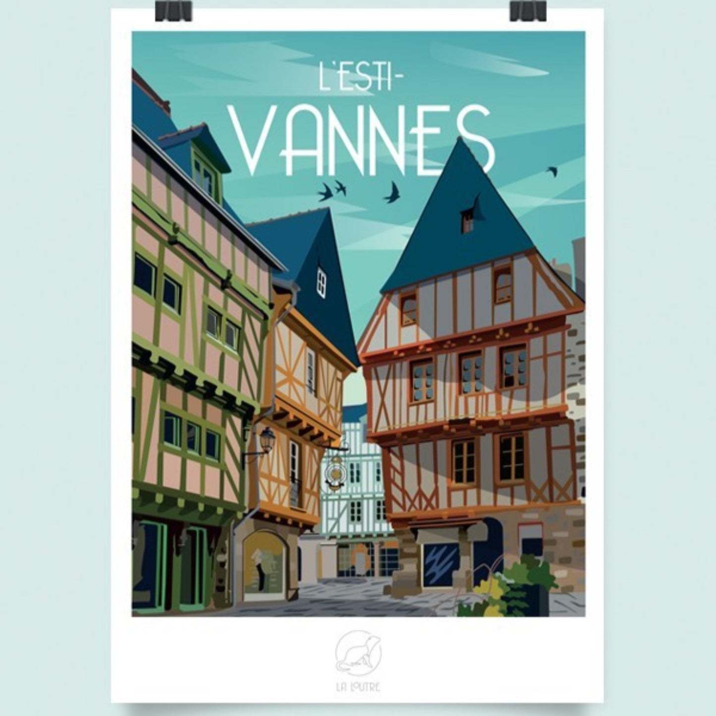 Affiche - L'esti-vannes - La Loutre