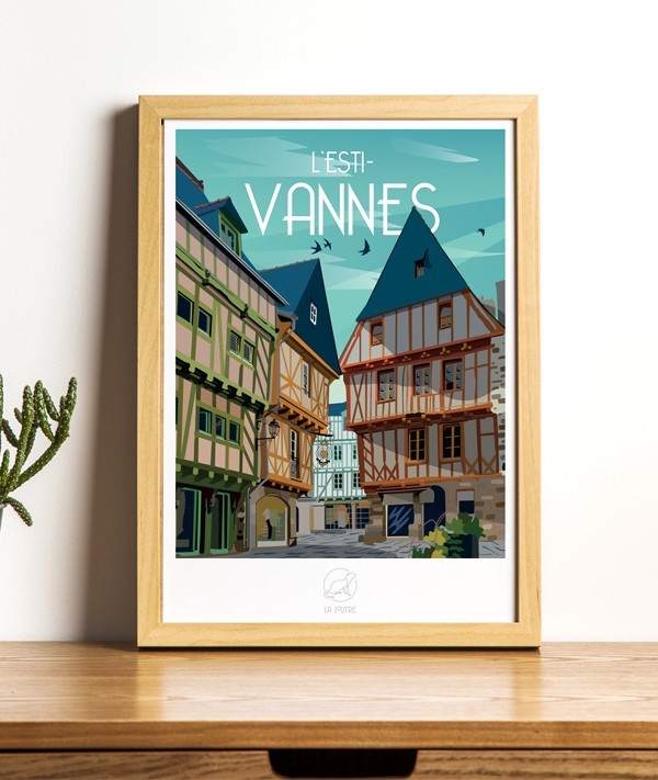 Affiche - L'esti-vannes - La Loutre