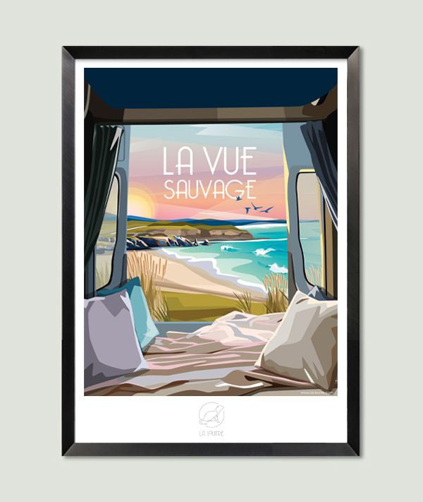 Affiche - Vue sauvage - La Loutre