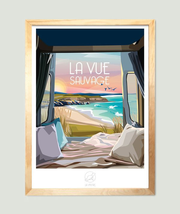 Affiche - Vue sauvage - La Loutre