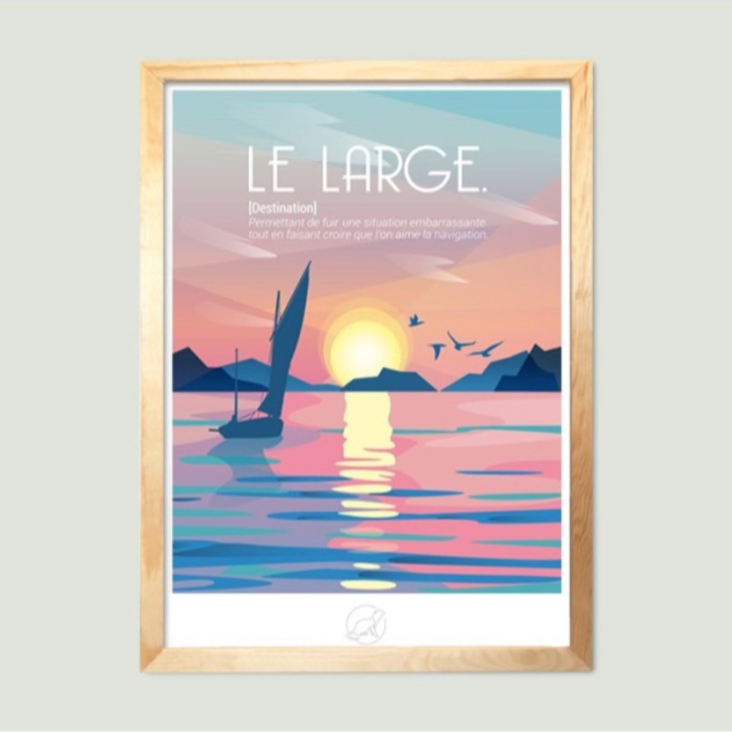 Affiche - Le large - La Loutre