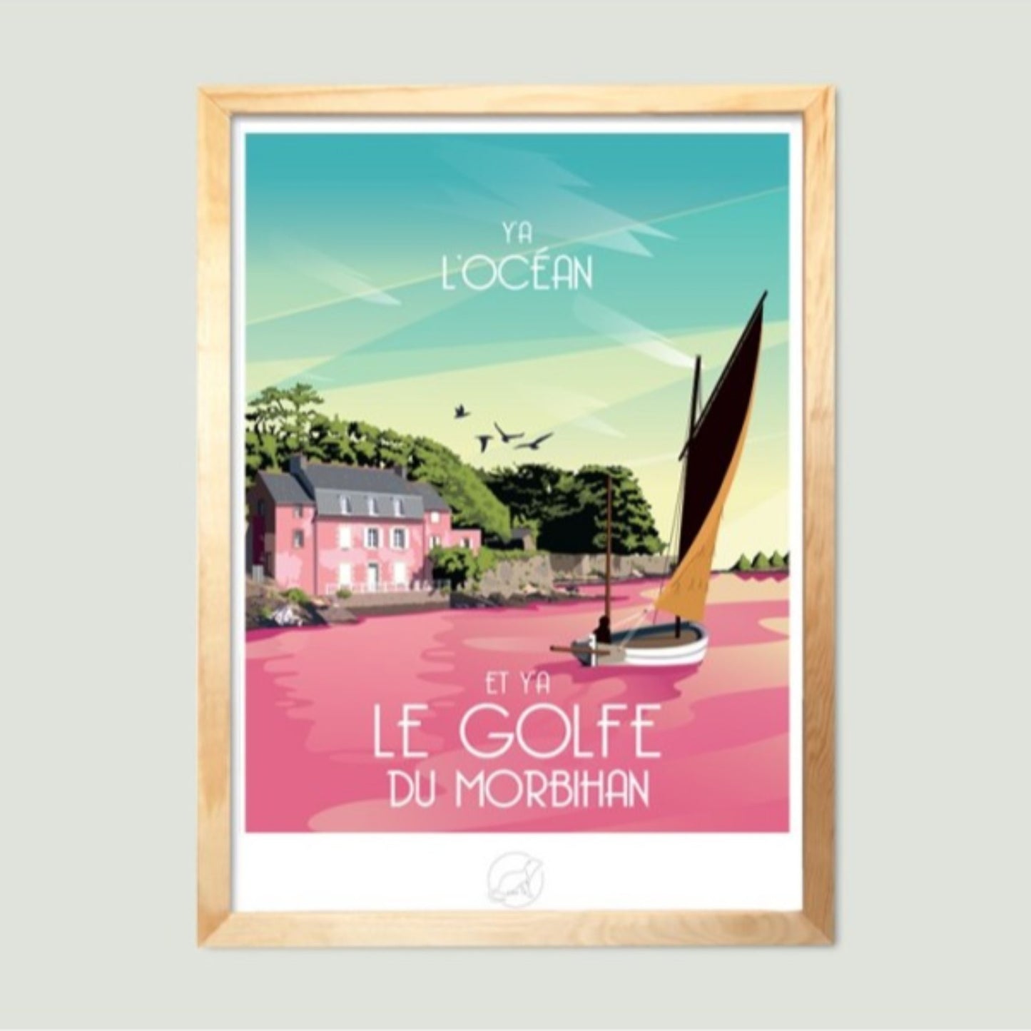 Affiche - Golfe du Morbihan - La Loutre