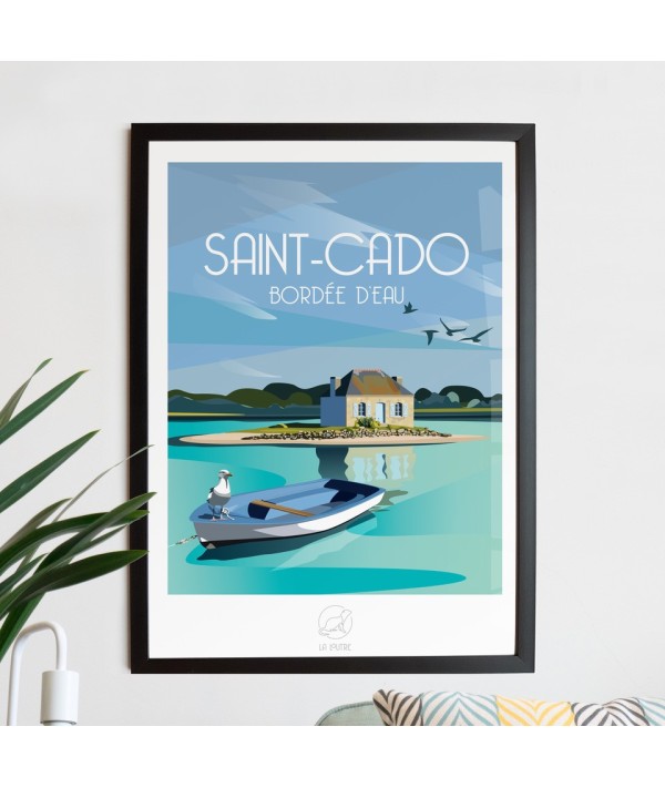 Affiche - Saint-Cado - La Loutre
