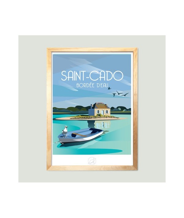 Affiche - Saint-Cado - La Loutre
