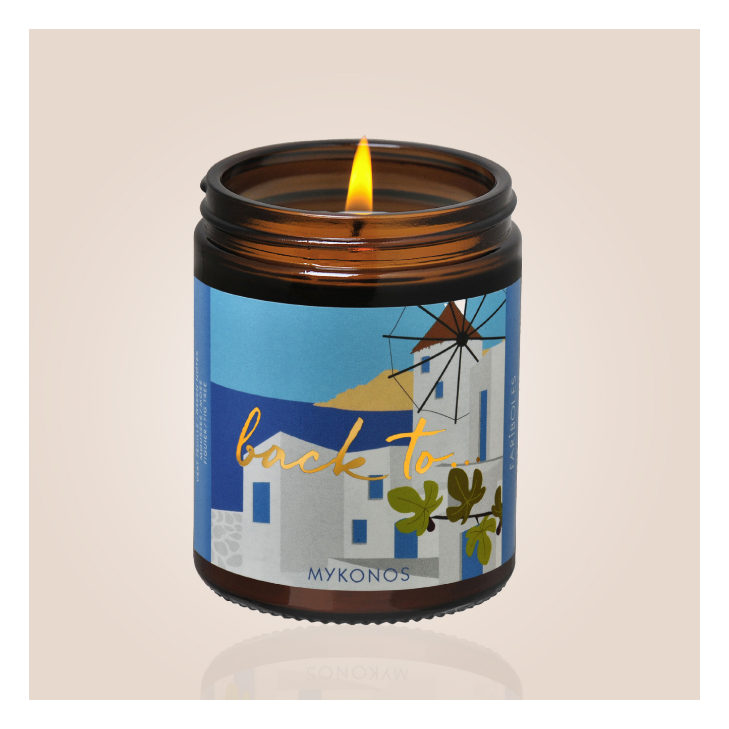 Bougie - Back to Mykonos - Fariboles