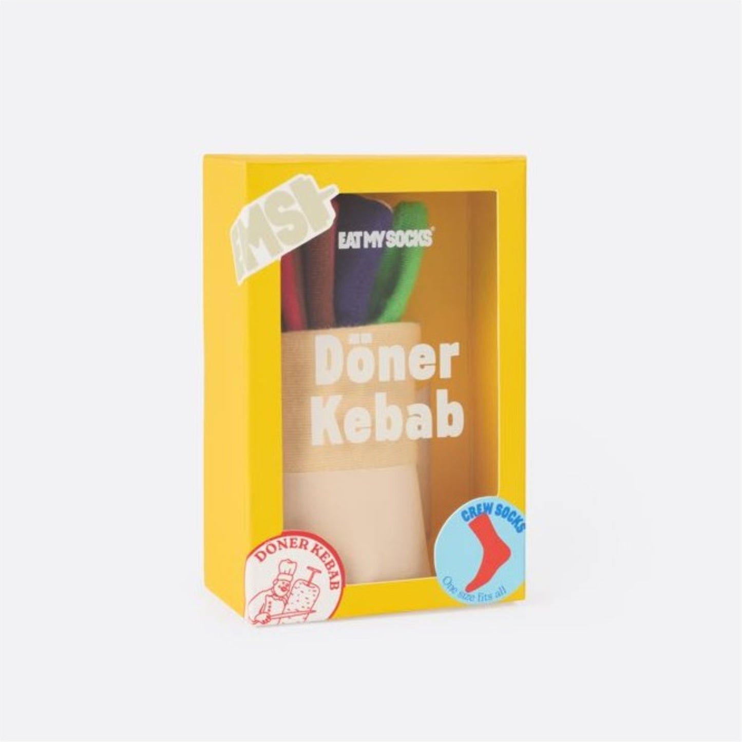 Chaussettes - Doner Kebab - Eat my socks