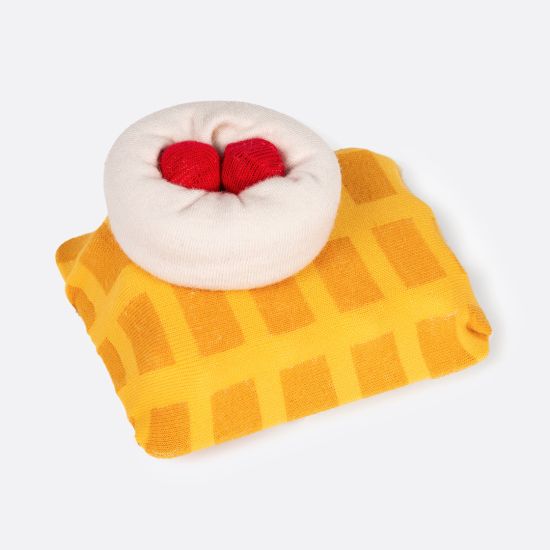 Chaussettes - eat my socks - Gaufre