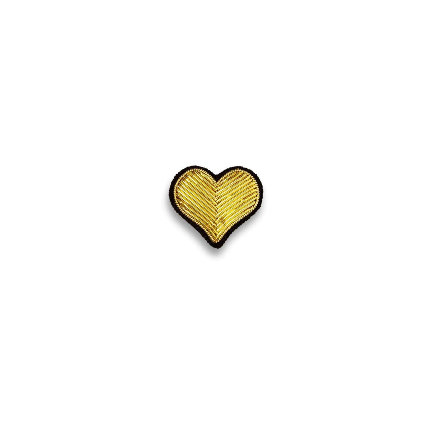 Broche - Coeur Doré - Macon et Lesquoy
