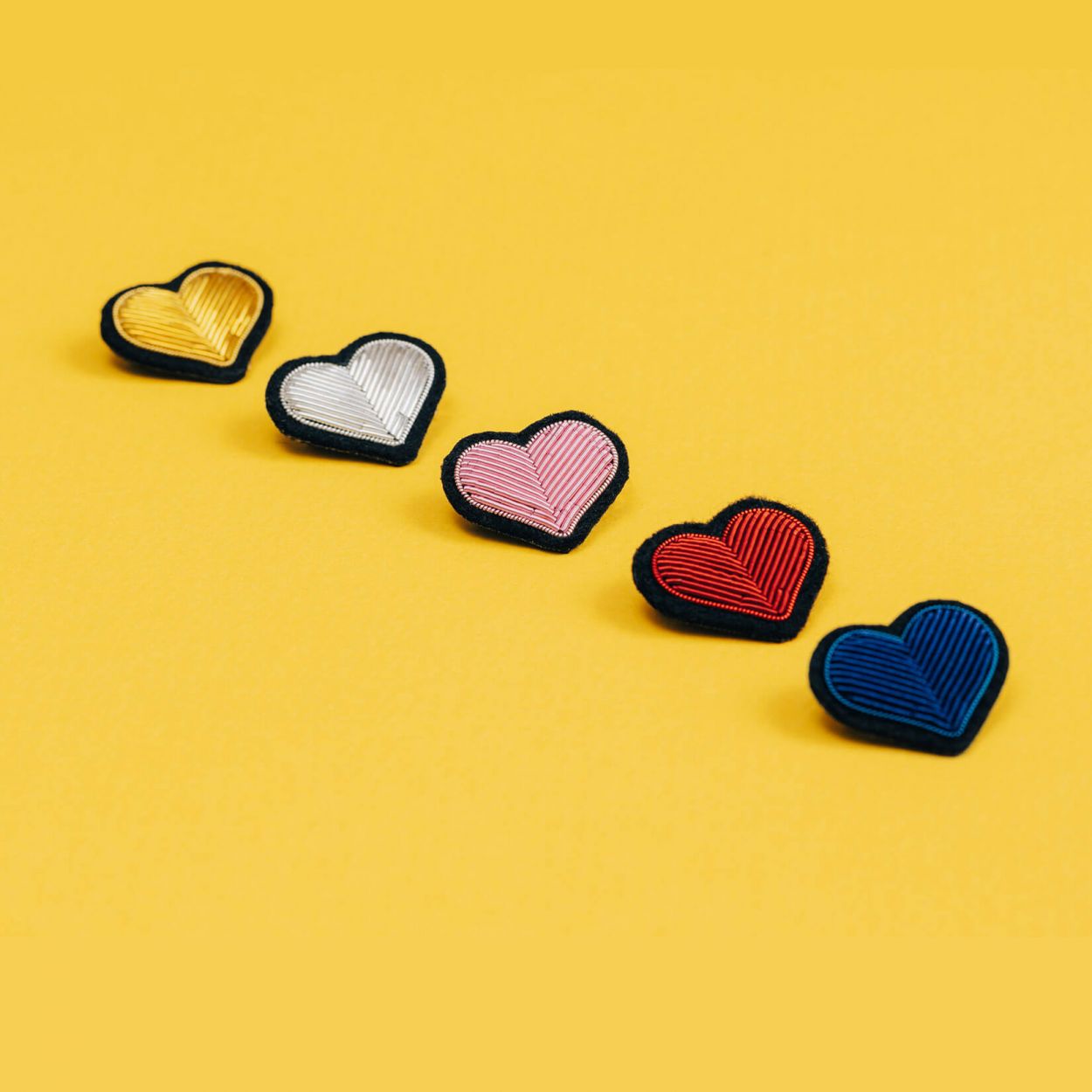 Broche - Coeur Doré - Macon et Lesquoy