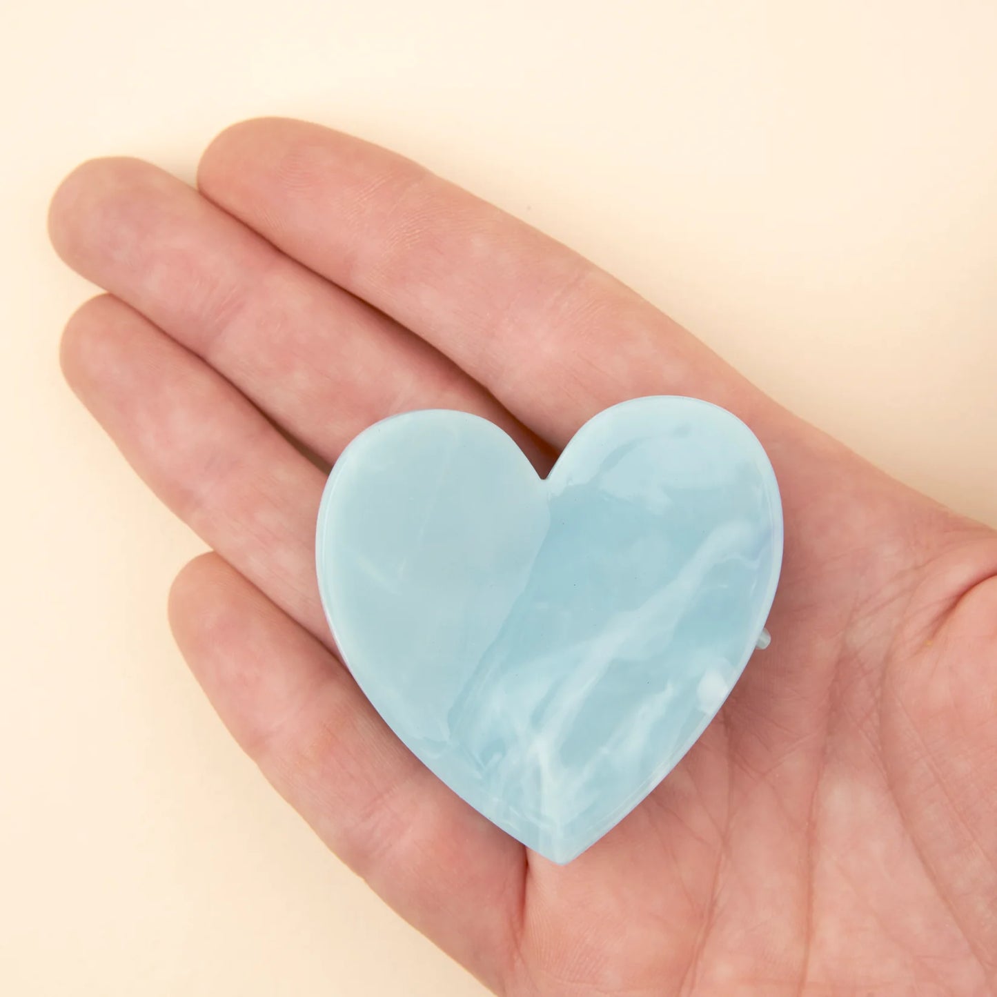 Pince à cheveux - Coeur Bleu - Coucou Suzette
