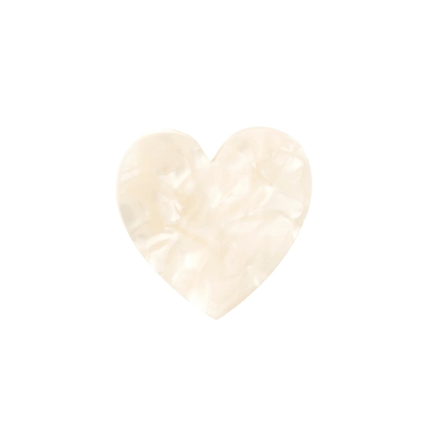 Pince à cheveux - Coeur Blanc - Coucou Suzette