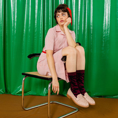 Paire de chaussettes - Eat my socks - Vin Rouge