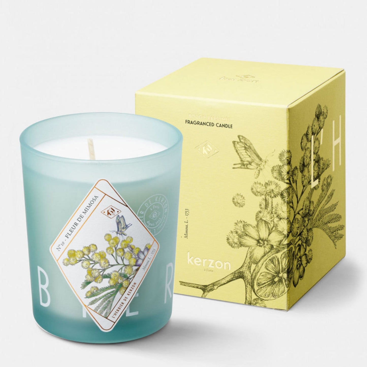 Bougie parfumée fleur de mimosa - Kerzon
