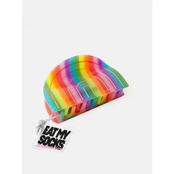 Pince à cheveux - Rainbow - Eat my socks