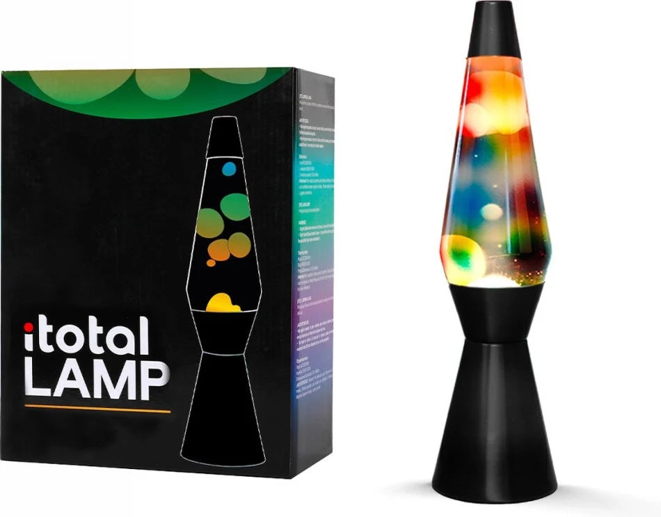 Lampe à lave - Rainbow Black - I total