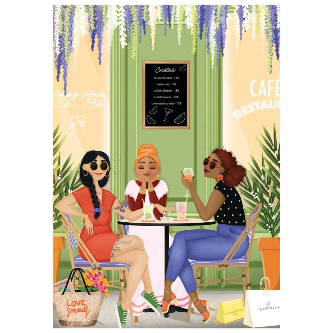 Puzzle - Happy hour - 1000 pièces - Marie-Chantal