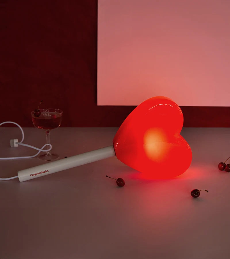 Lampe murale - Sucette coeur - L'expressionist