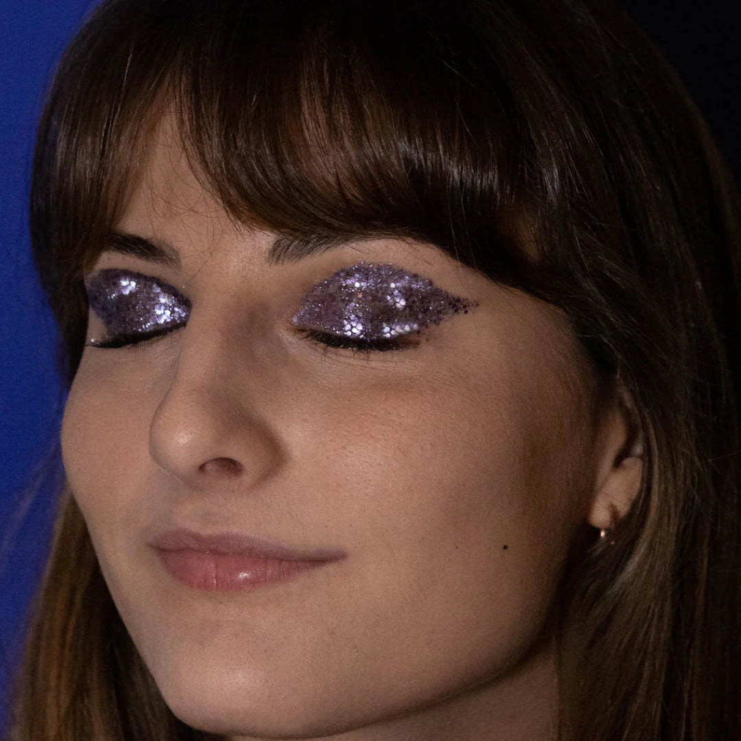 Paillettes Violettes Moyennes - Si si la paillette