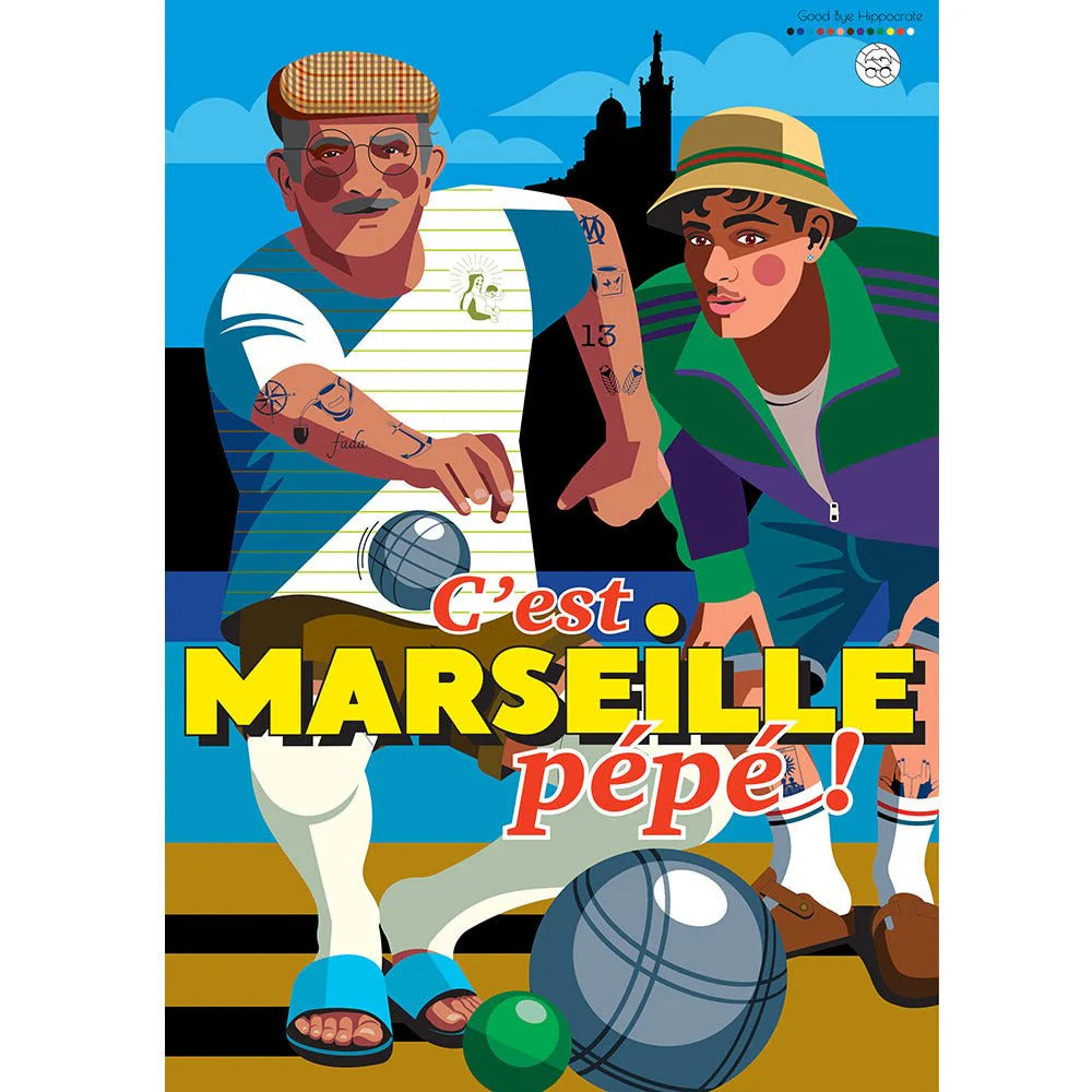 Puzzle - C'est Marseille pépé ! - Marie-Chantal