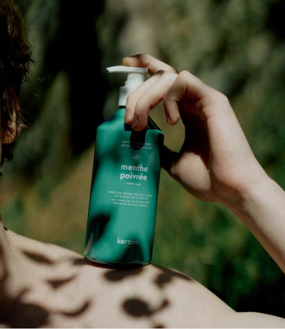 Savon liquide - Menthe poivrée - Kerzon