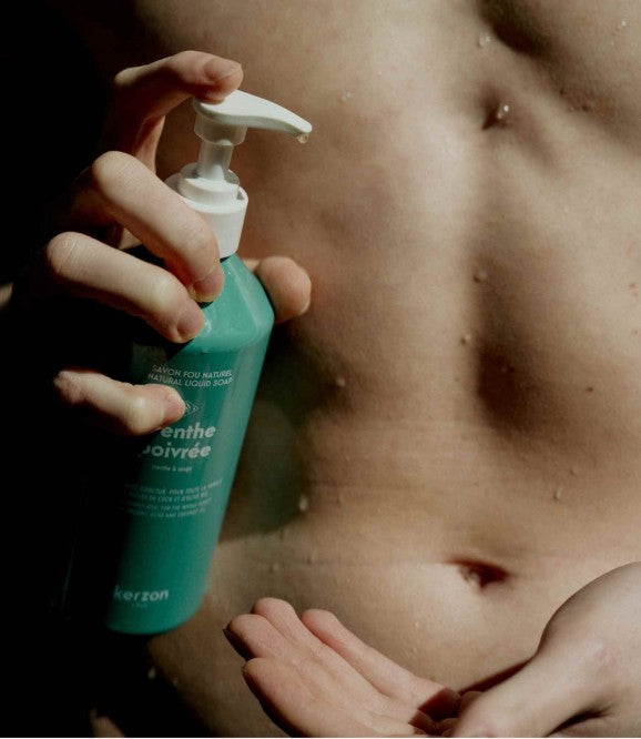 Savon liquide - Menthe poivrée - Kerzon
