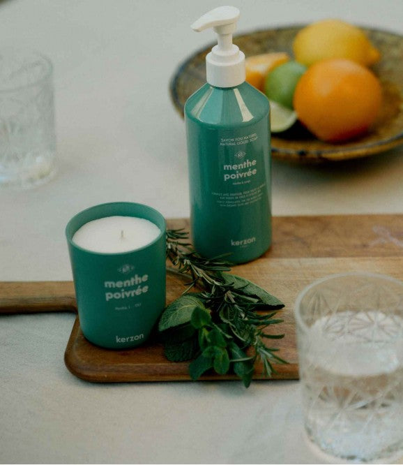 Savon liquide - Menthe poivrée - Kerzon