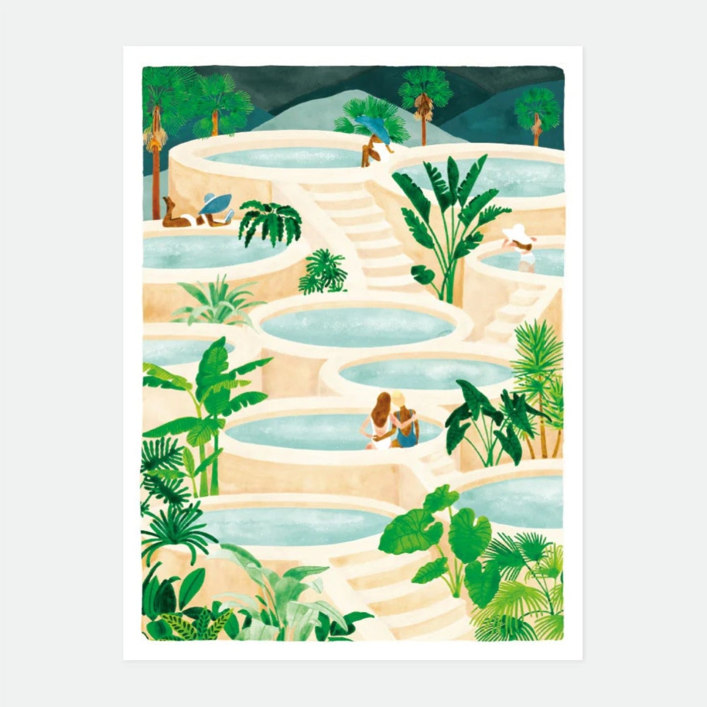 Affiche - Natural spa - All the ways to say