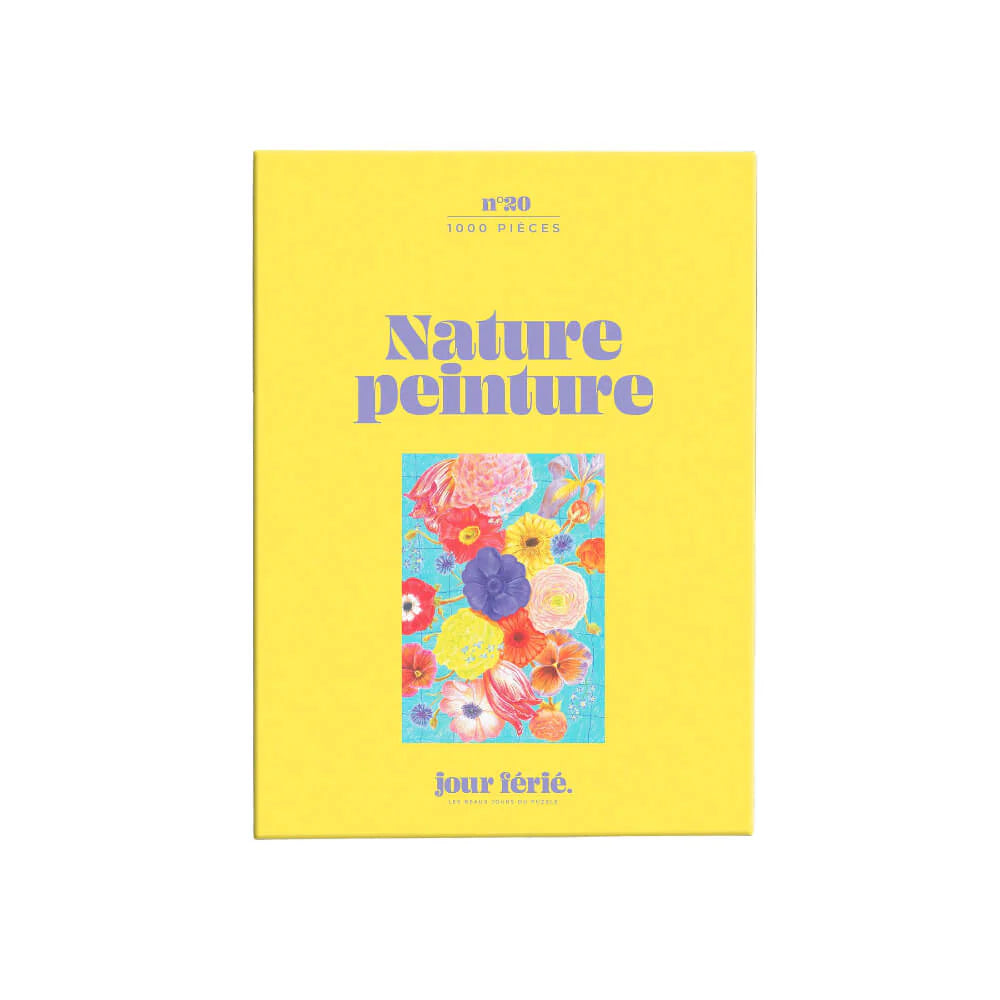 Puzzle - Nature peinture - 1000 pièces - Jour férié