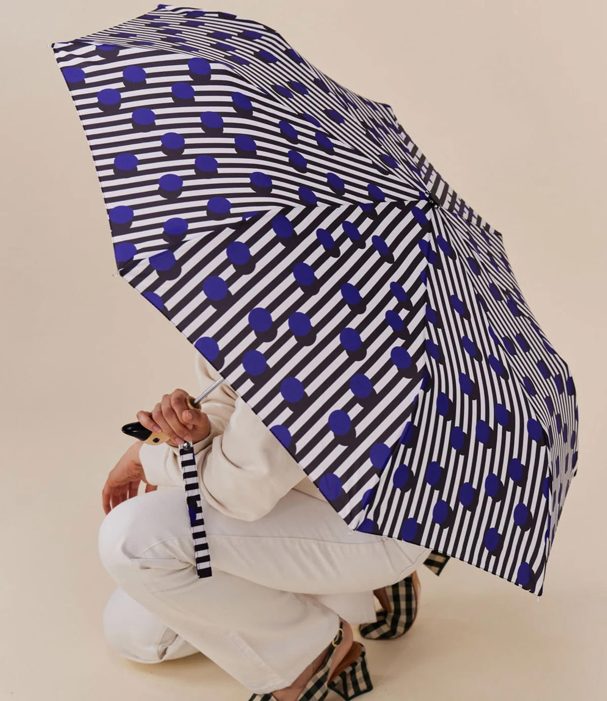 Parapluie à rayures à pois - Duckhead