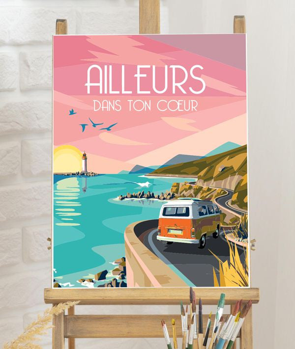 Peinture par numéros - Ailleurs - La Loutre