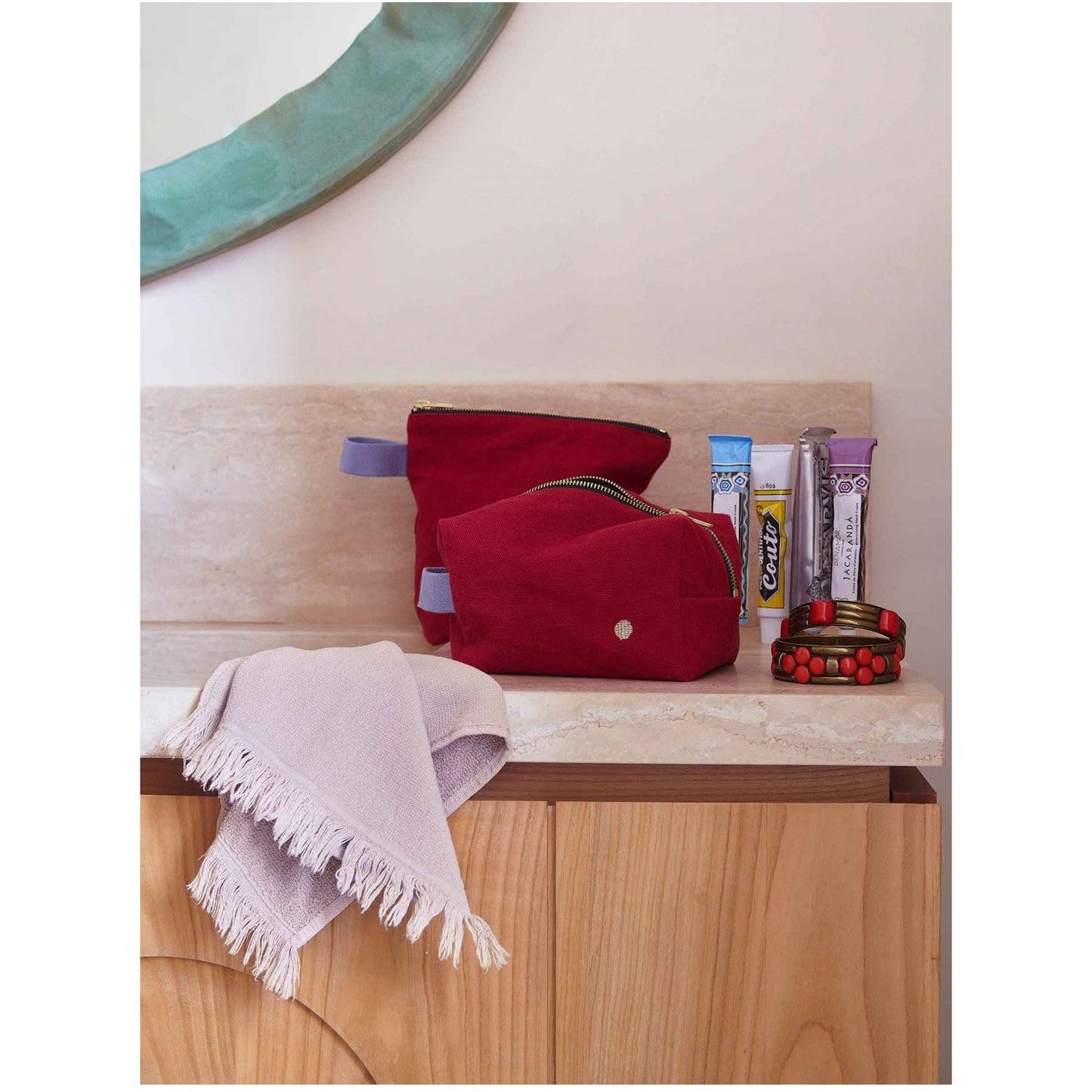 Trousse cube PM - Cherry