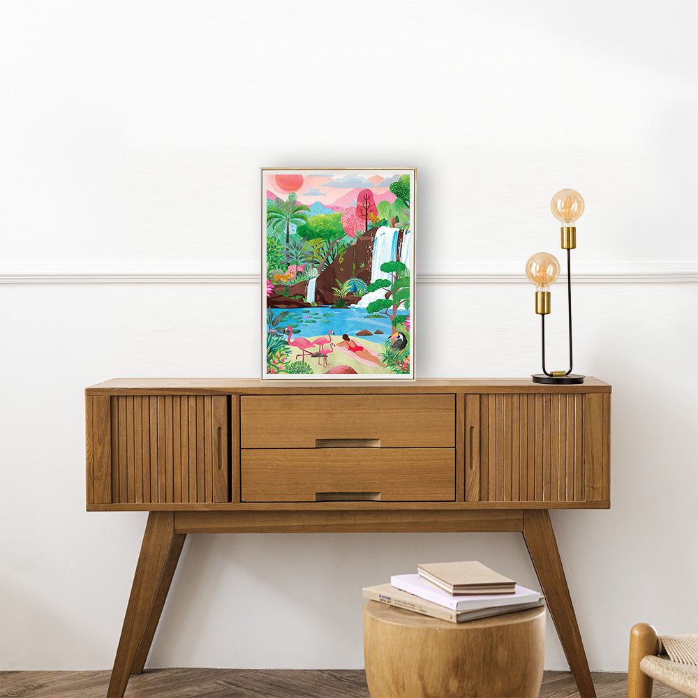 Puzzle - Vibrations Tropicales - 500 pièces - Pieces & Peace